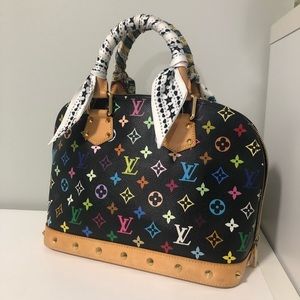 🌈💗AUTHENTIC MULTICOLOR LOUIS VUITTON ALMA 💗🌈